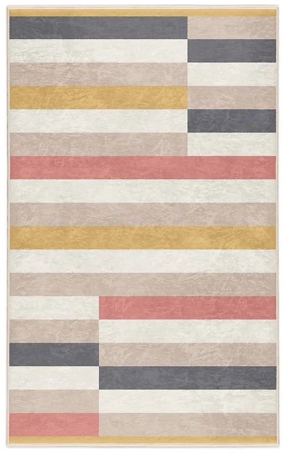 Килим подходящ за пране 160x230 cm Rosy Bandas – Mila Home