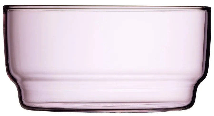 Розови стъклени купички в комплект от 2 бр. 500 ml Torino – Lyngby Glas