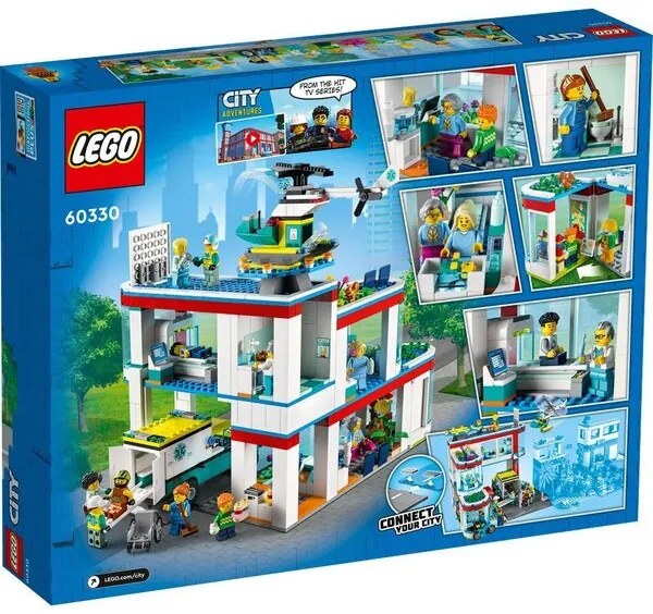 Конструктор LEGO City - Болница - 60330