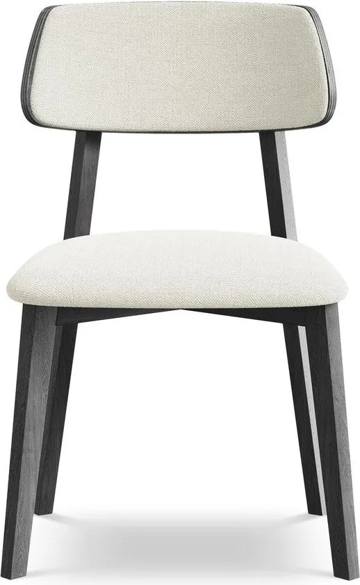 Кремав трапезен стол от масивна дървесина Niu – Makamii