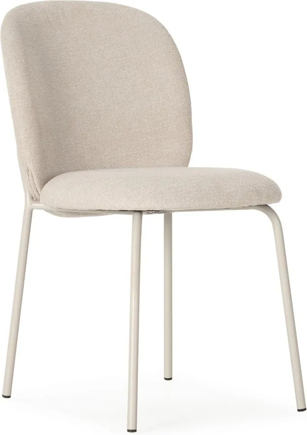 Кремави трапезни столове в комплект от 4 бр. Daia – Marckeric