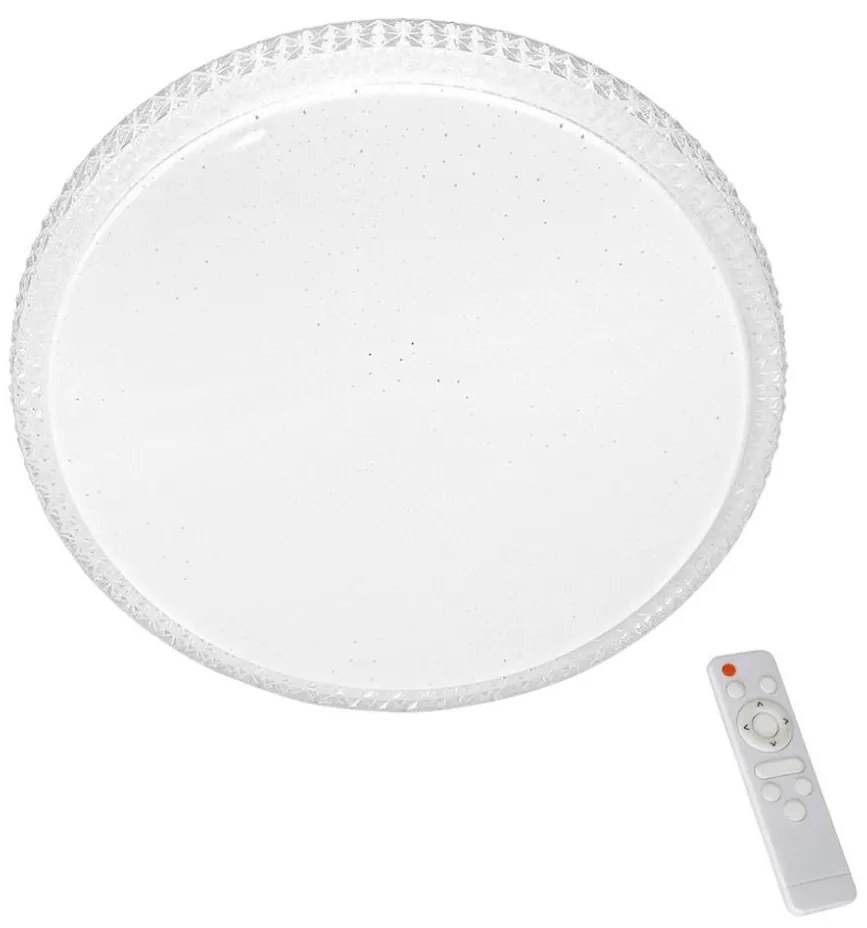 LED регулируемо таванно осветление CRUZ с дистанционно 1xLED/40W/230V 2000lm