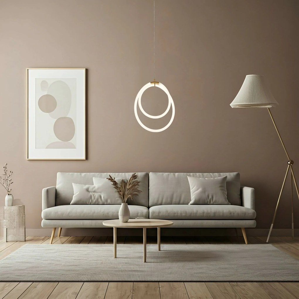 Лампа LED G021-CP Gold