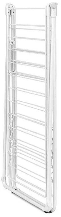 Сушилник за дрехи Brabantia Hangon 1004170, 25 м, 8 закачалки, Заключване за деца, Допълнителен прът, Бял