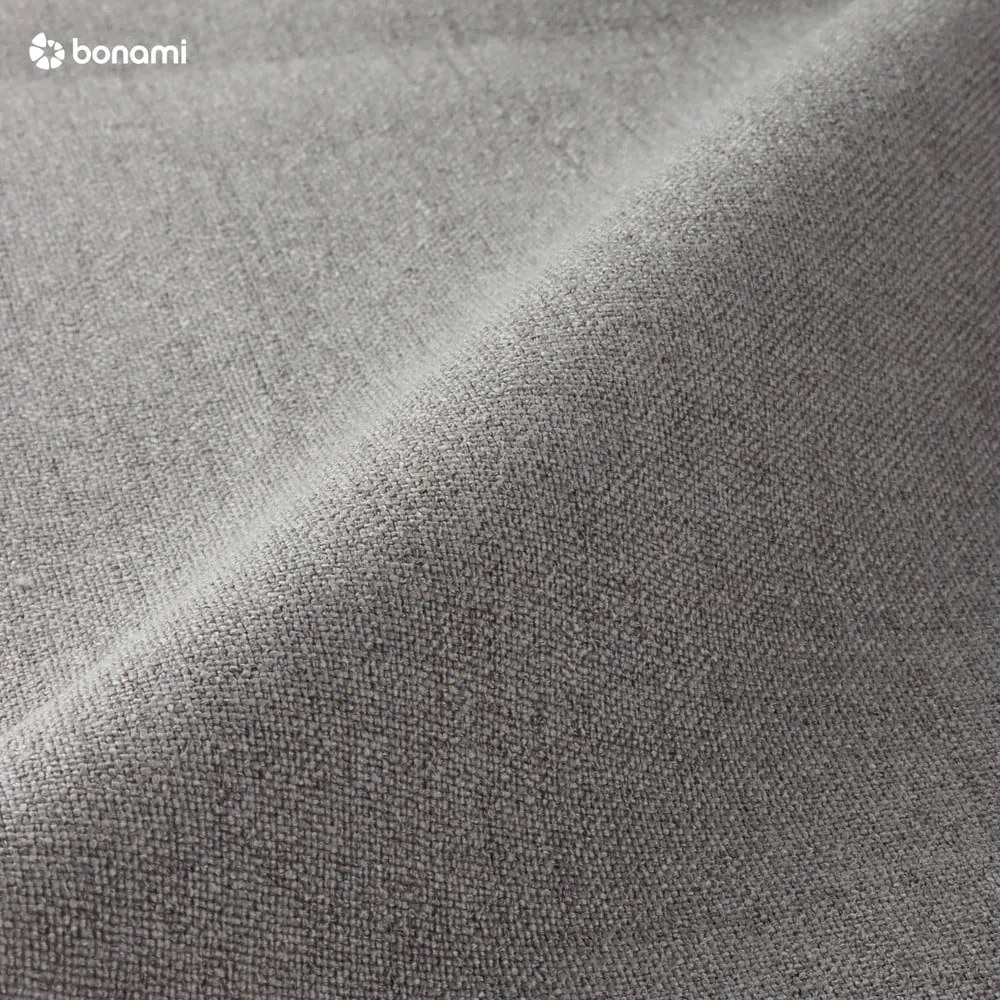 Сиво двойно легло 160x200 cm тапицирано без ламелно дъно Mattis – Meise Möbel