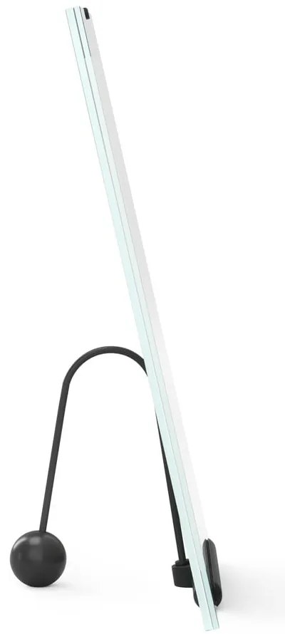 Черна стъклена стояща рамка 26x30,5 cm Flute – Umbra