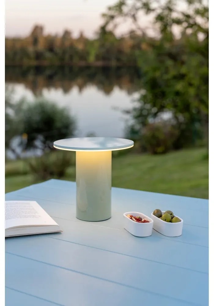 LED затъмняваща се настолна лампа мента (височина 18 cm) Fungo – Remember