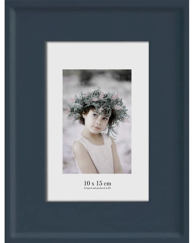 Синя рамка за стена , 17 x 22 cm Malaga - Styler