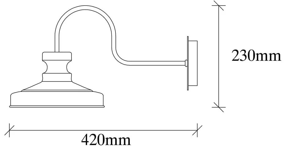Стенна лампа в златист цвят ø 22 cm Kiruna – Opviq lights