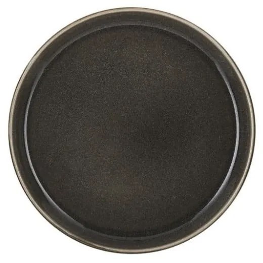 Черна десертна глинена чиния ø 21 cm Gastro Grey/Grey – Bitz