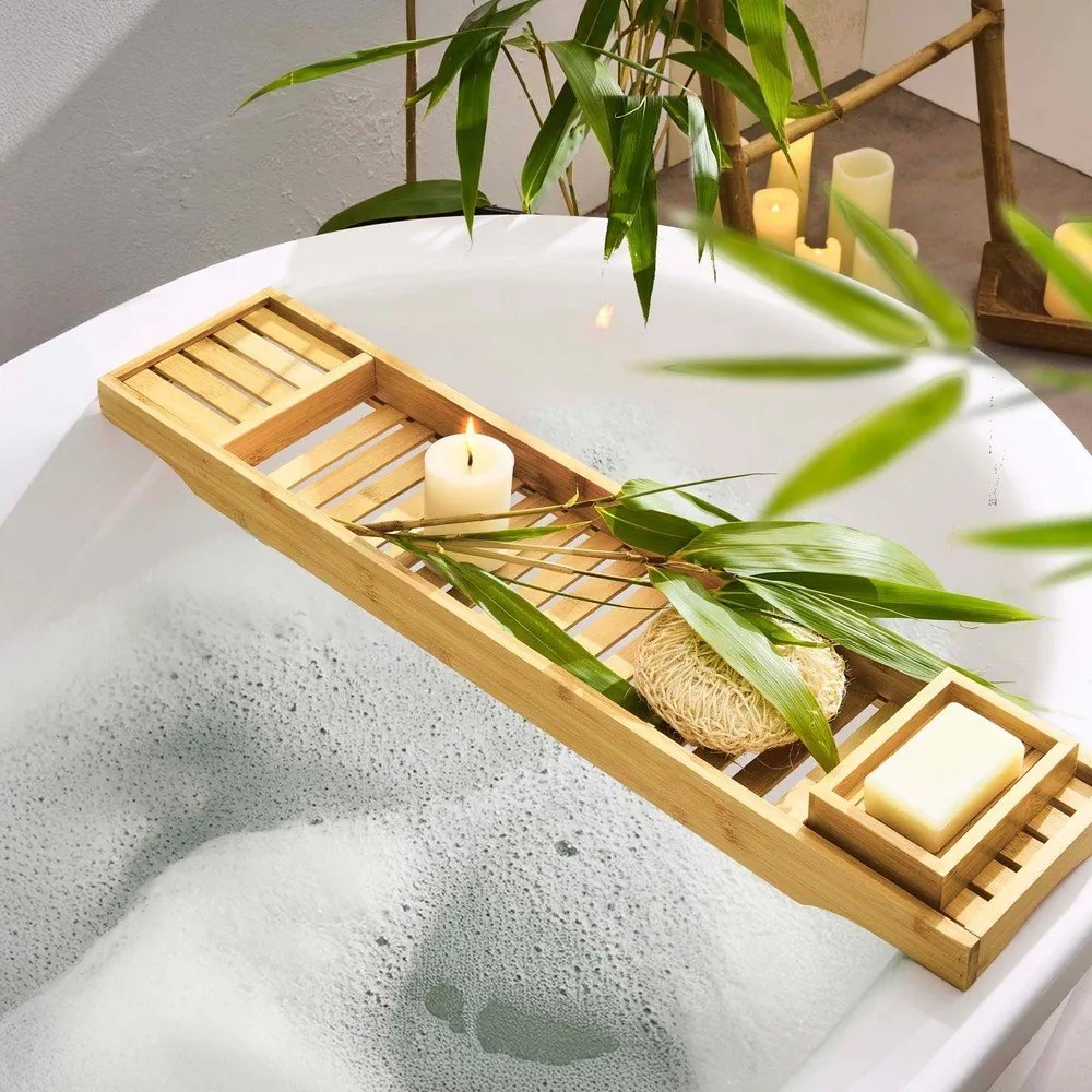 Бамбукова табла за баня 70 cm Hanoi – douceur d'intérieur