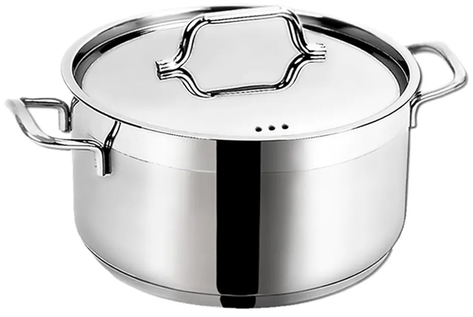 Тенджера от неръждаема стомана с капак за индукция 9,5 л Anett - Orion