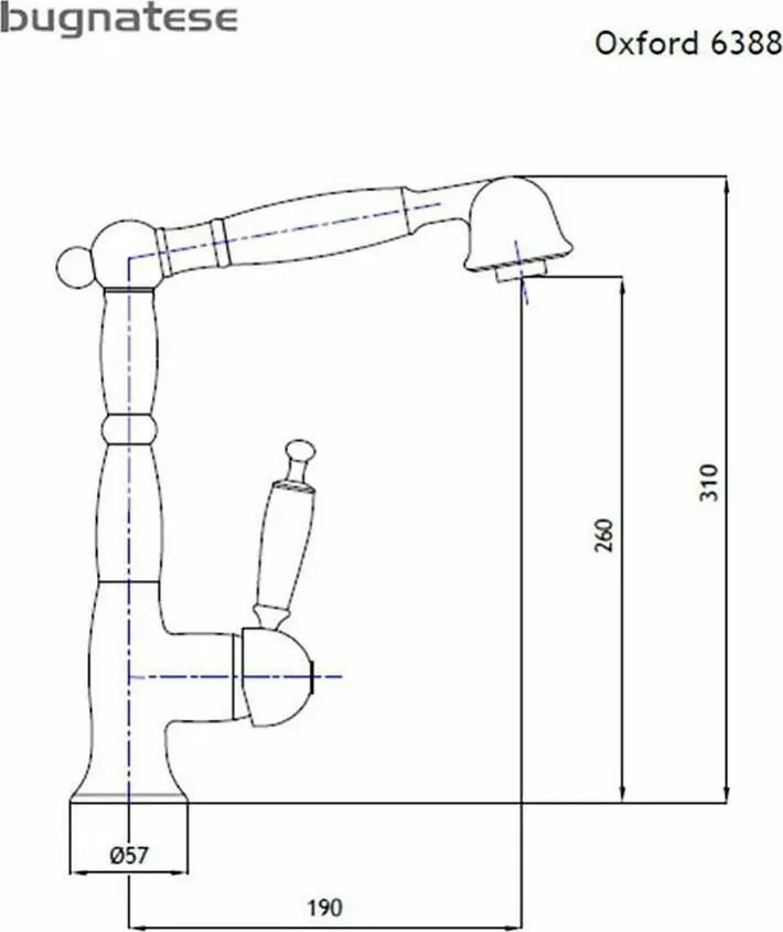 Кухненски кран Bugnatese Oxford