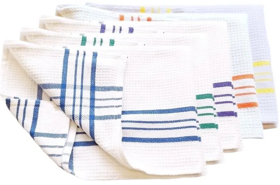 Памучни кърпи за съдове в комплект от 5 бр. 42x62 cm – JAHU collections