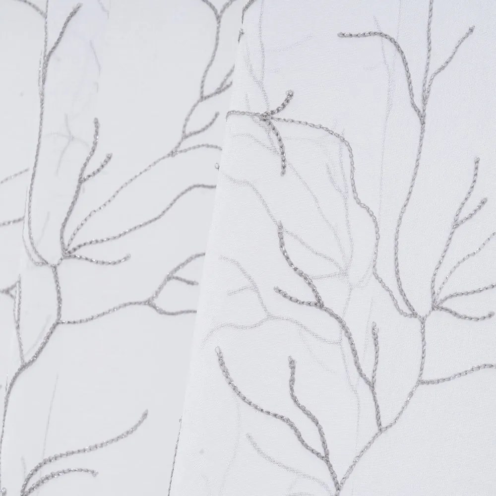 Бяло-сива завеса 140x260 cm Coral – Casa Selección