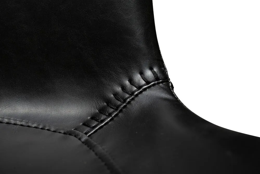 Черен бар стол от изкуствена кожа DAN-FORM Дания , височина 91 cm Hype - DAN-FORM Denmark