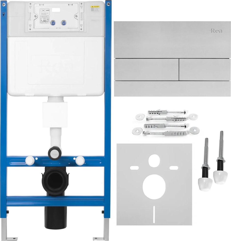 КОМПЛЕКТ СТЕЛАЖ ЗА ВГРАЖДАНЕ K011A-Q Rea T Brush Steel