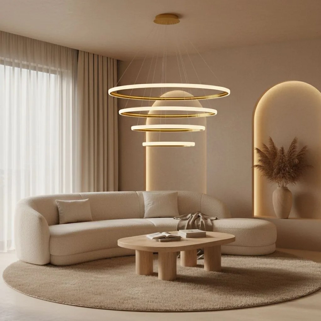 LHJ009-CP4 GOLD Висяща лампа