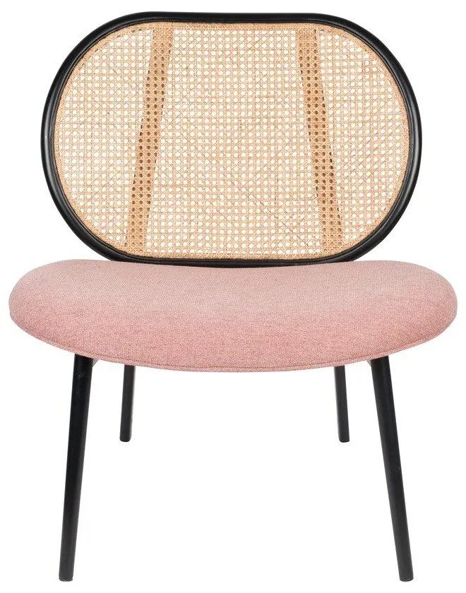 Розово-кафяв фотьойл Spike - Zuiver