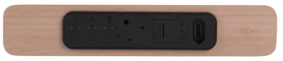 Дигитална аларма с безжично зарядно Retro Flat LED – Karlsson