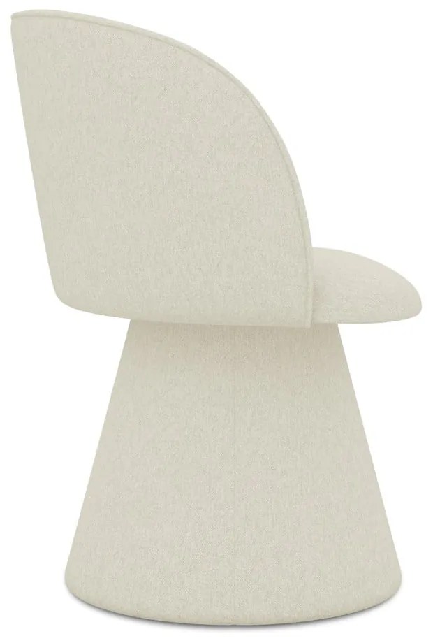 Кремав тапициран трапезен стол Maia – Makamii