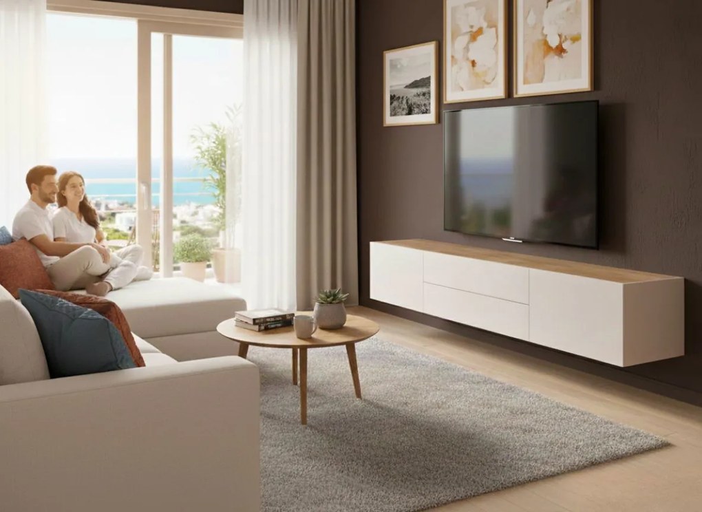 Окачен ТV шкаф Spike max