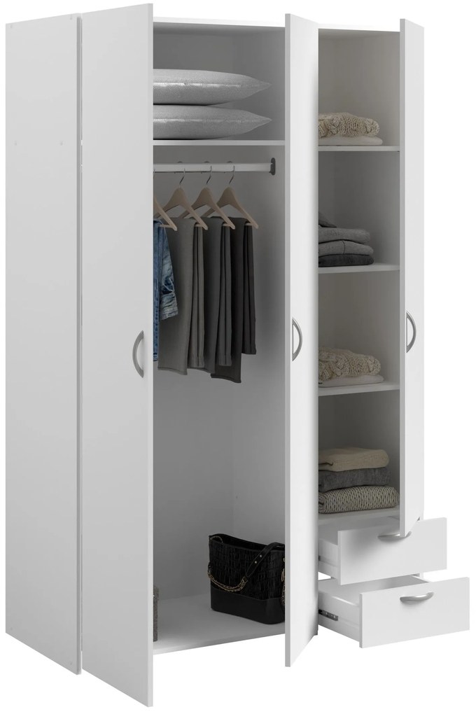 Гардероб Dorm 3-врати-Leuko-No loft