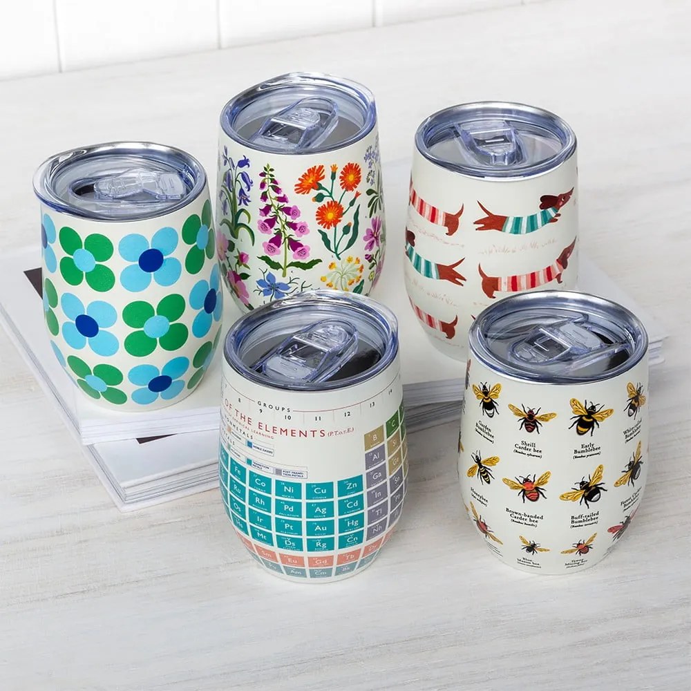 Чаша за път 350 ml Garden Bees – Rex London