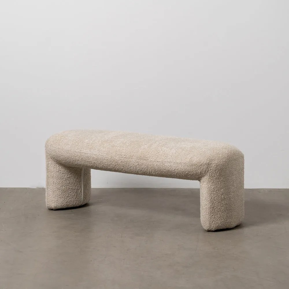 Бежова пейка от плат букле Suave – Ixia