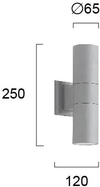 Аплика Viokef Sotris H250-бял