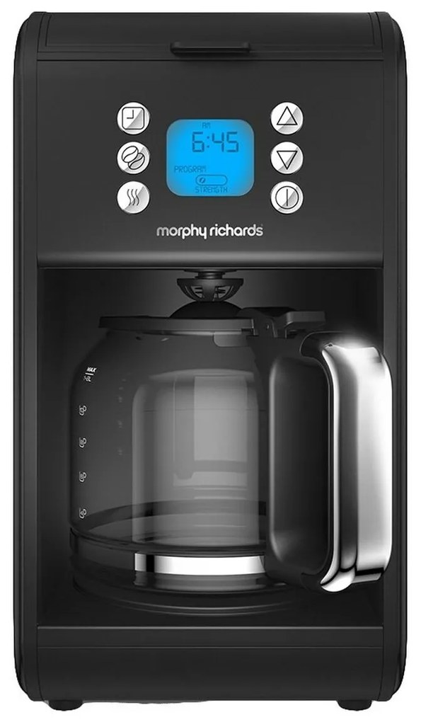 Кафе машина за шварц кафе Morphy Richards 162008 Черен 900 W 1,8 L