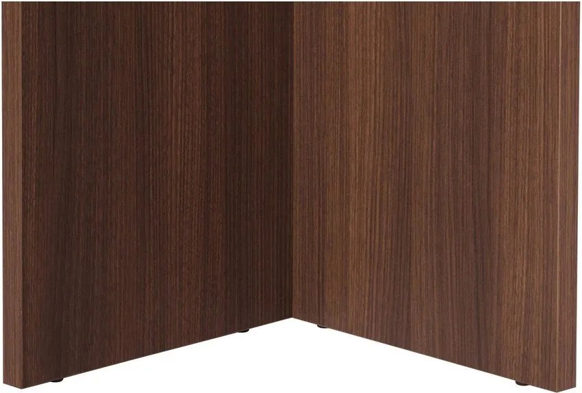 Трапезна маса с орехов декор 89,5x180 cm Sablin – Kalune Design