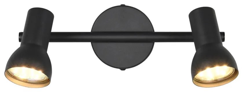 Черен прожектор ø 8 cm Cantar – Trio