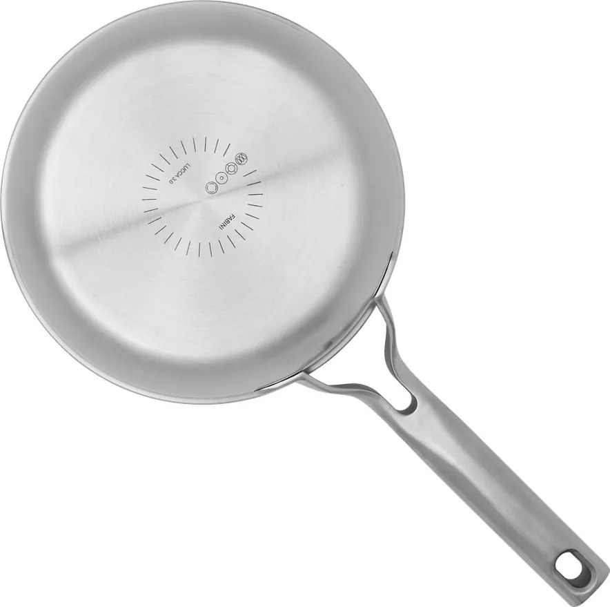 Касерола от неръждаема стомана с капак подходящо за индукционен котлон 1,5 l Lucca 3.0 – FABINI