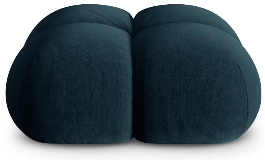 Тъмносиня кадифена табуретка Loretto – Cosmopolitan Design