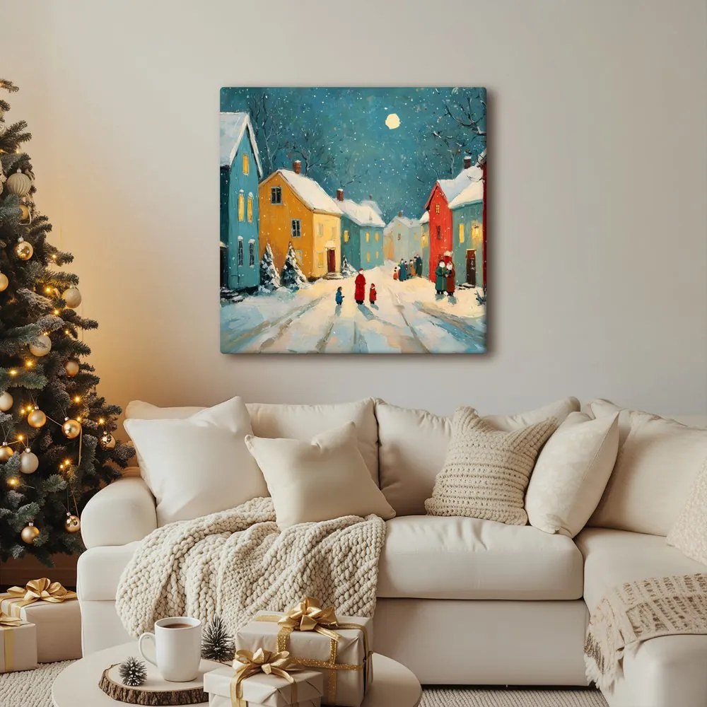 Картина на платно – Спокойна коледна нощ