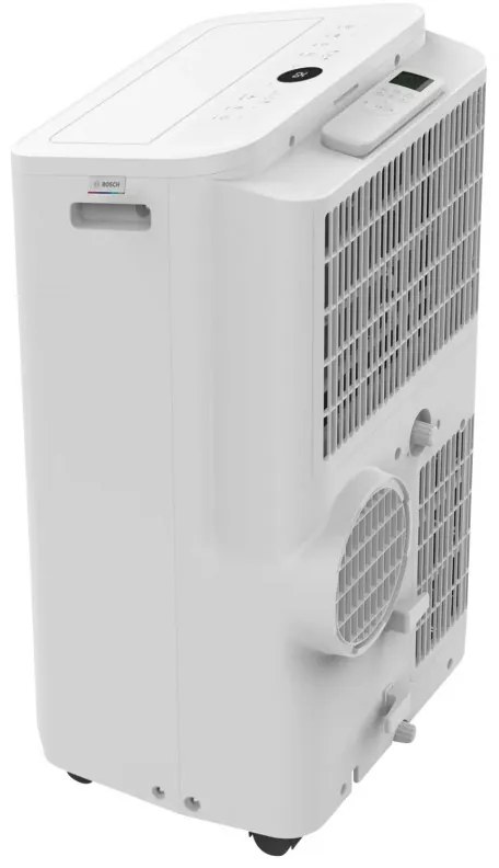 Мобилен климатик Bosch Cool 2000, 9000 BTU, 35 м2, А, Auto Swing, Таймер, LCD дисплей, Нощен режим, Бял