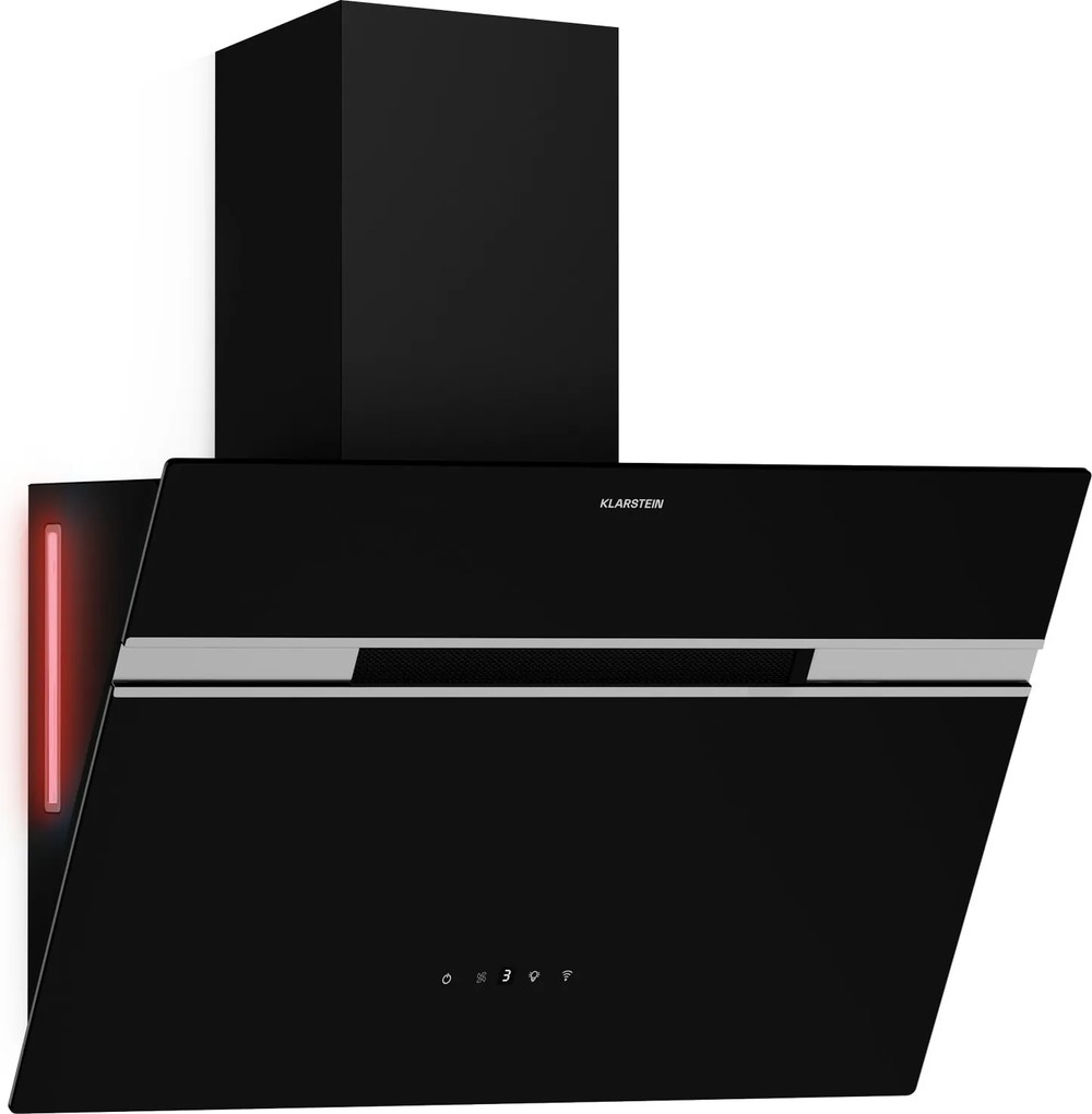 Klarstein Алина Въздушна качулка, 60 см, Смарт, 600 м³/h, Тиха, ЕК A