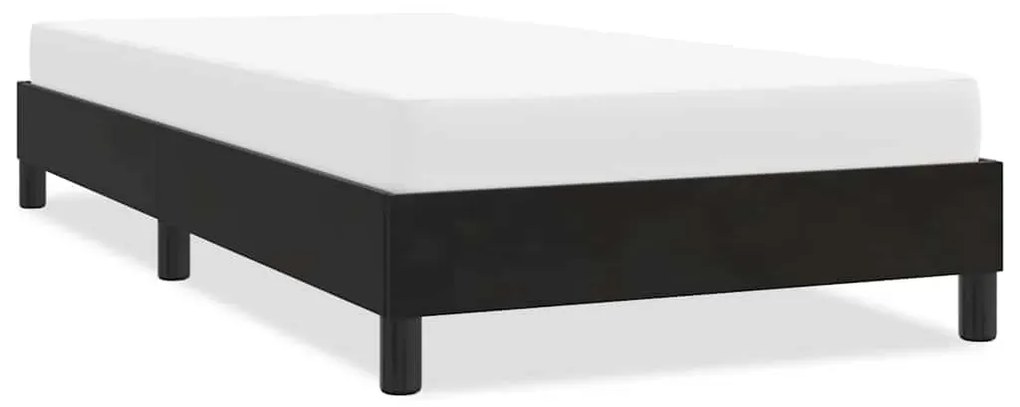 4101381 vidaXL Рамка за легло без матрак черна 80x220 cm Кадифе
