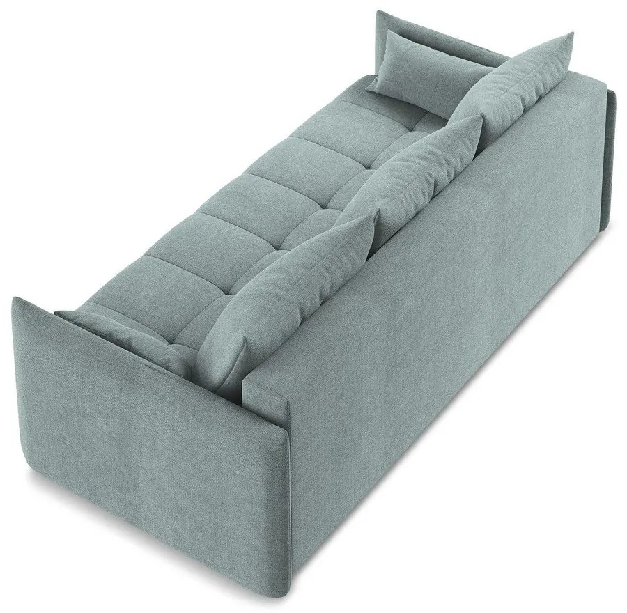 Син разтегателен диван с място за съхранение 225 cm Moku – Makamii