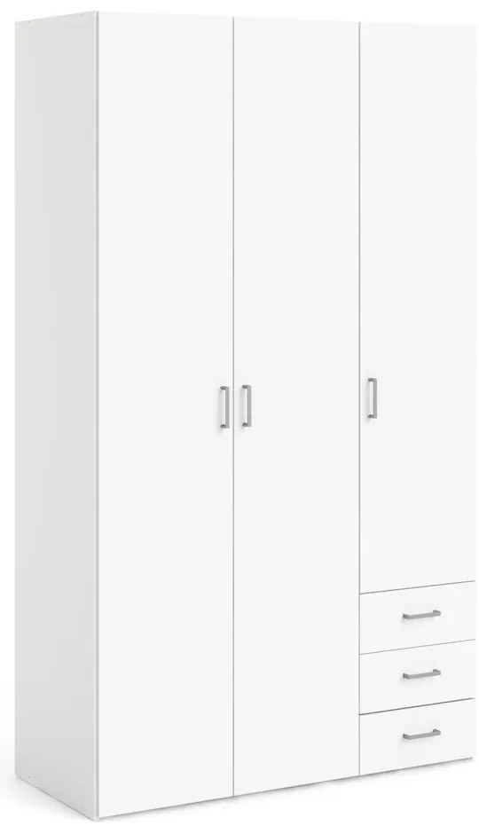 Бял гардероб 116x200 cm Space – Tvilum