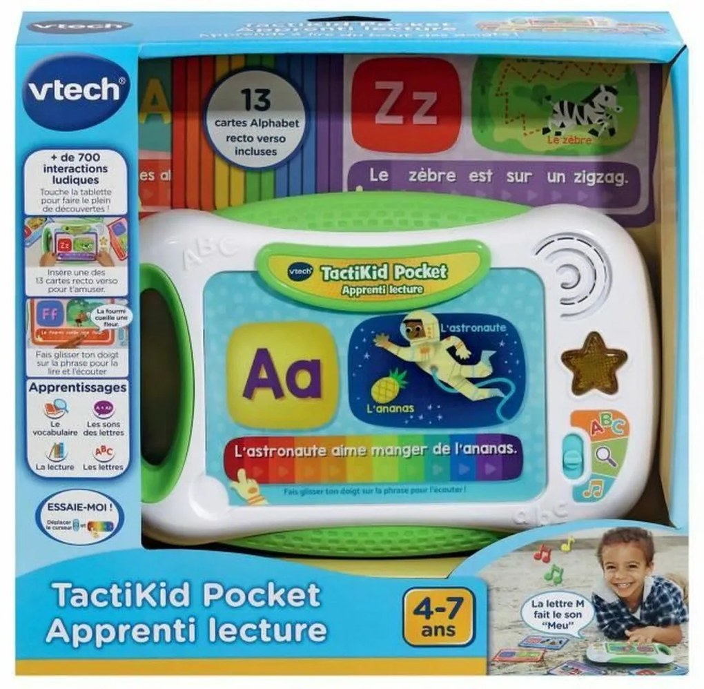 Интерактивен Таблет за Деца Vtech Tactikid Pocket Apprenti Lecture (FR)