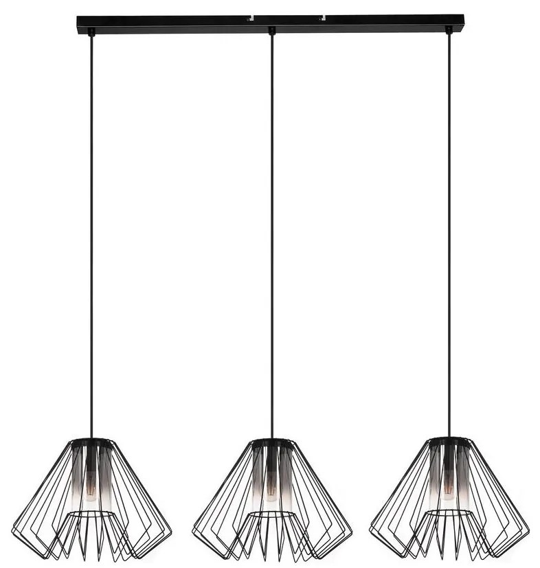 Rabalux 72371 - Пендел EMERENCIA 3xE27/40W/230V