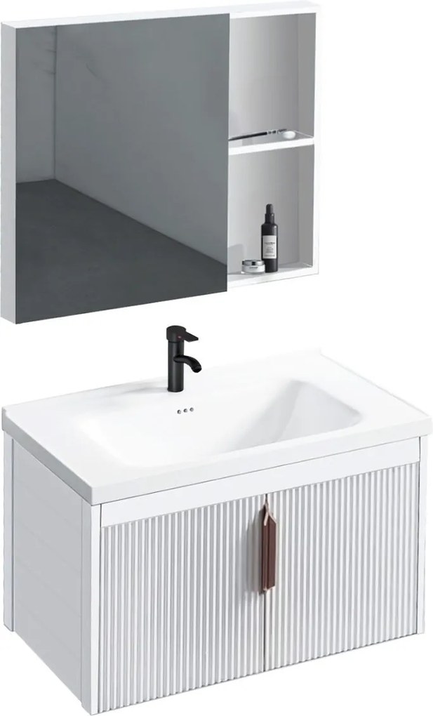 Комплект мебели за баня с мивка Astor 60cm White