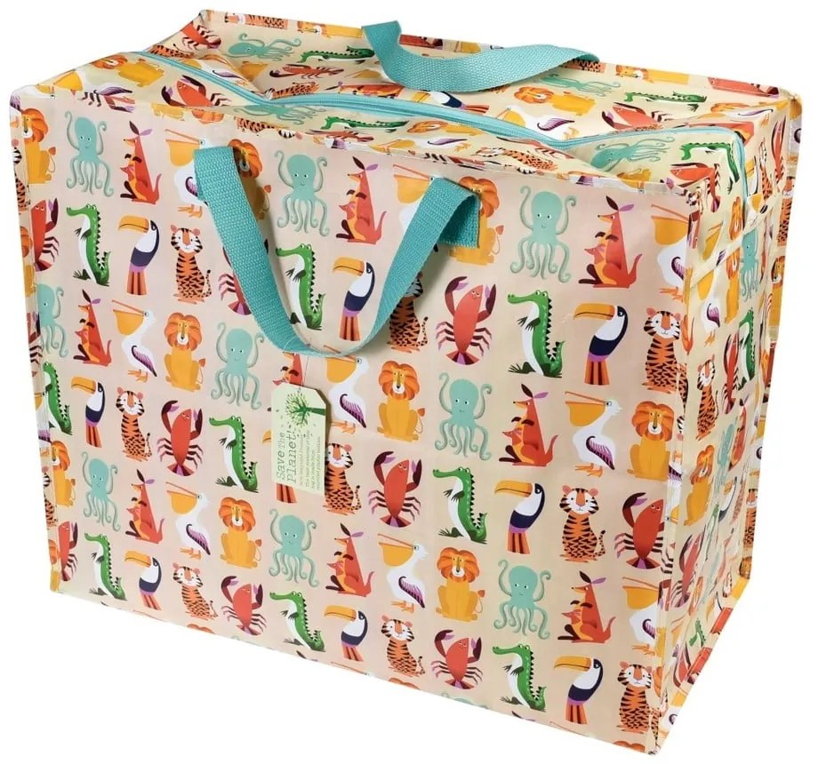 Голяма чанта Colourful Creatures - Rex London