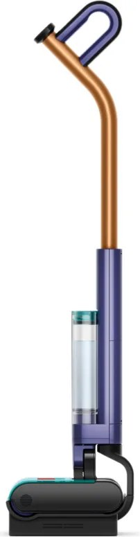 Уред за мокро и сухо почистване Dyson Clean+Wash Hygiene 432030-01, 530/760 мл, 45 мин, 350 м2, 4 режима, Самозадвижване, Сушене на ролката, Пруско синьо/меден