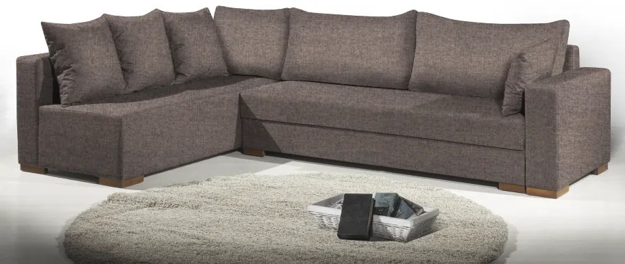 Ъгъл диван Trendy-Right-265φ 165β cm.-Ash