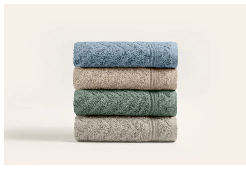 Памучни кърпи в комплект от 4 бр. от тери 50x90 cm – Foutastic