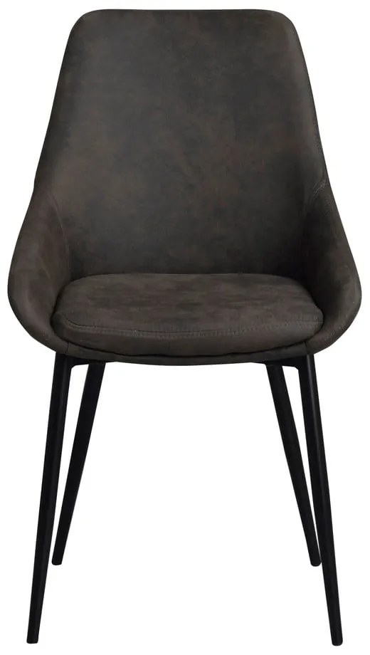 Тъмносиви трапезни столове в комплект от 2 бр. Sierra – Rowico