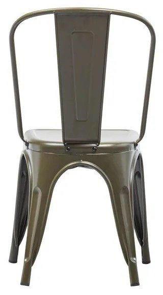 Зелени метални трапезни столове в комплект от 2 Afternoon - vtwonen